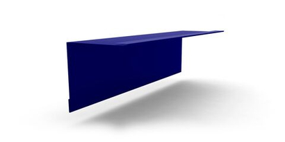 Планка примыкания стены к кровле для СП с покрытием Полиэстер 0,45мм, цвет RAL 5002 2м