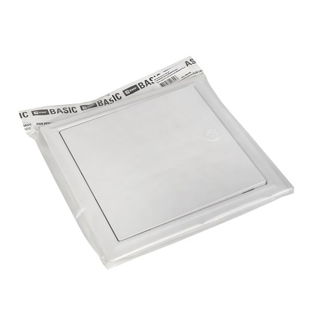 Люк ревизионный пластик с нажим. замком 200x200 (ШхВ внутр.) EKF Basic (20.00 шт.)