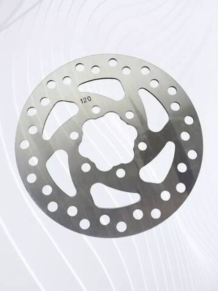 Тормозной диск для электросамоката Kugoo HX, HX Pro 120 мм (6 винтов)