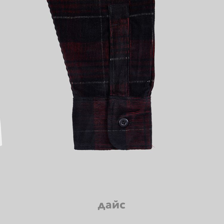 Рубашка мужская Dickies Alma Plaid Long Sleeve Shirt артикул:WLR51_black - купить в магазине Дайс