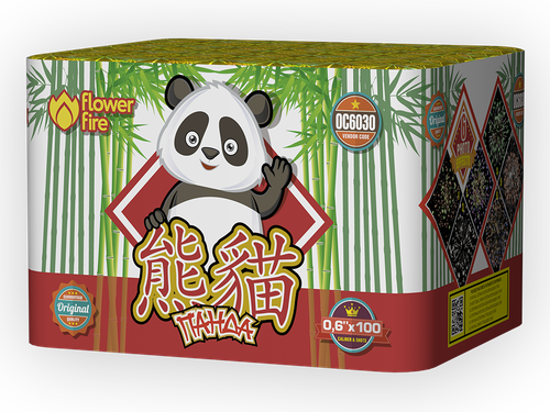 Панда 0,6" х 100 залпов,  1/6, шт