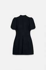КОРОТКОЕ ПЛАТЬЕ С БАЛОННЫМИ РУКАВАМИ - ZARA