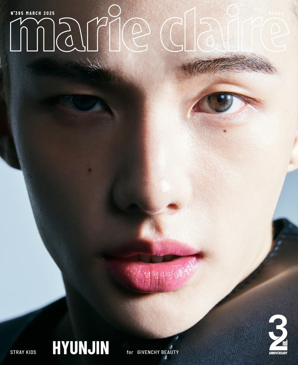 публикация MARIE CLAIRE - 2025.03 STRAY KIDS HYUNJIN B Type