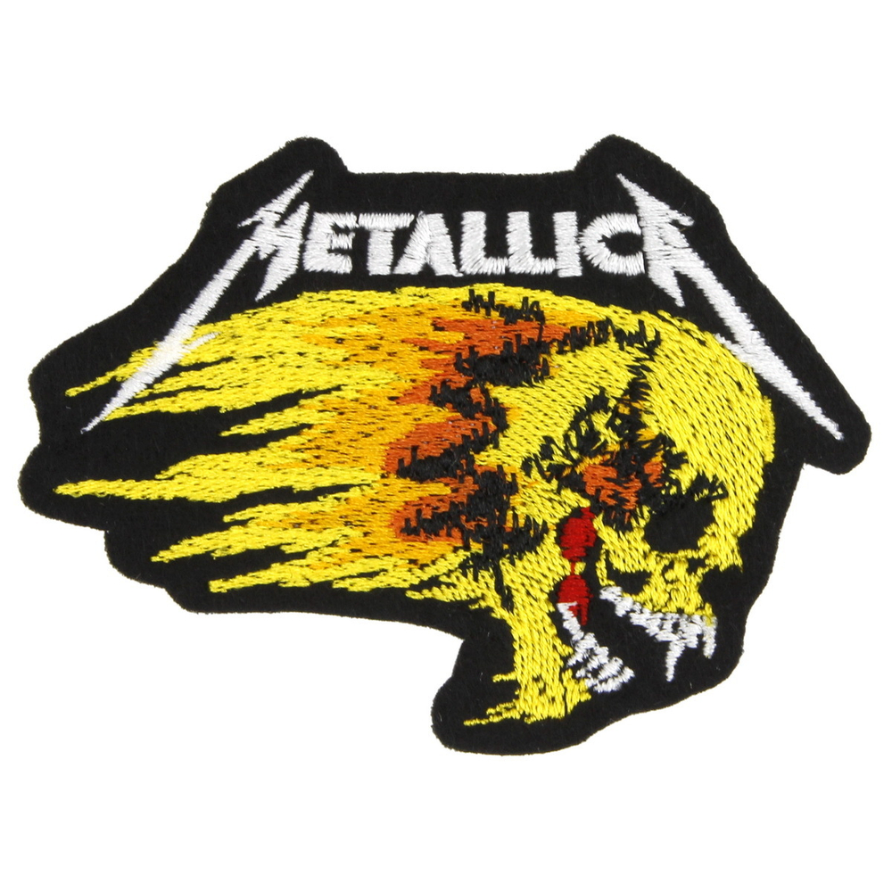 Нашивка с вышивкой группы Metallica
