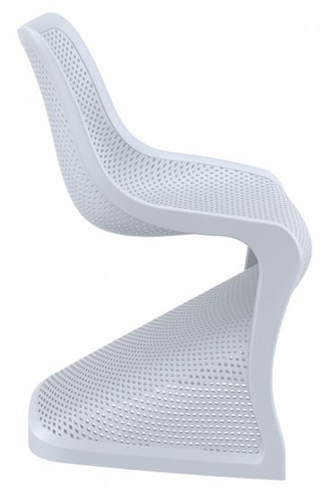 Стул пластиковый Bloom Серый