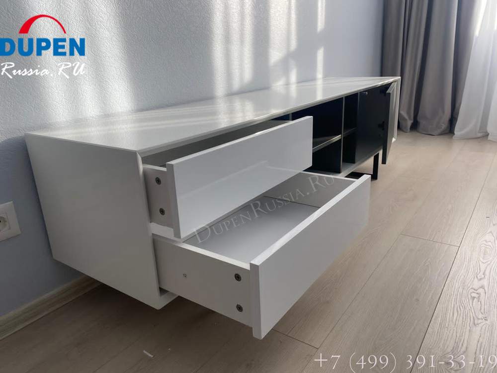 ТВ тумба DUPEN TV-131 белый (white)