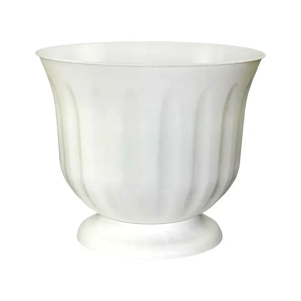 Горшок-Кашпо Фламинго 15л. на под. (белый) (комплект 10 шт)