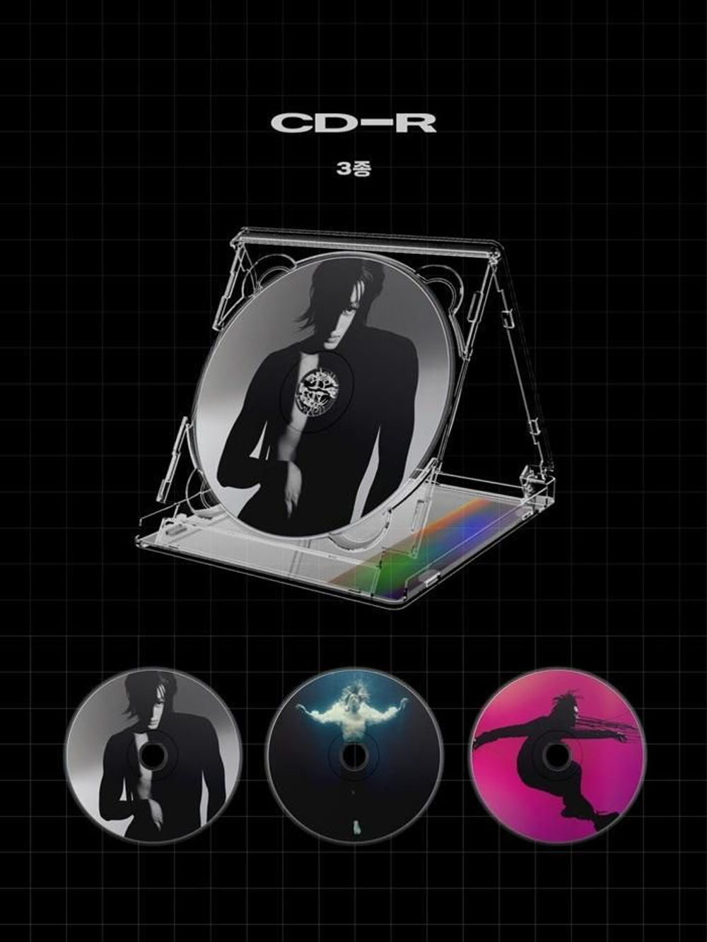 Альбом EXO Kai - KAI 1st Mini Album JEWEL CASE Version 3 Cover SET