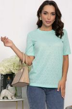 Футболка Нэсти (мята) Б14078-10М LT Collection