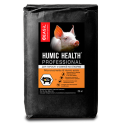 Reasil Humic Health Professional для поросят и свиней на откорме - сухая кормовая добавка с гуминовыми веществами и микроэлементами - упаковка мешок 25 кг