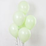 Шар (12"/30 см) Макарунс, Нежно-зеленый (836), пастель 50 шт.