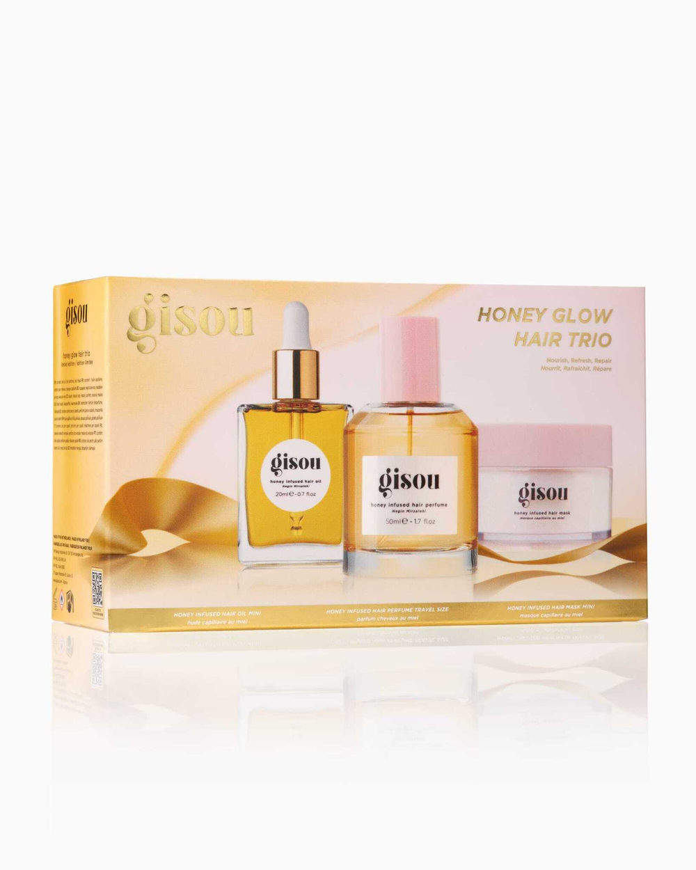 Набор Gisou Honey Glow Hair Trio