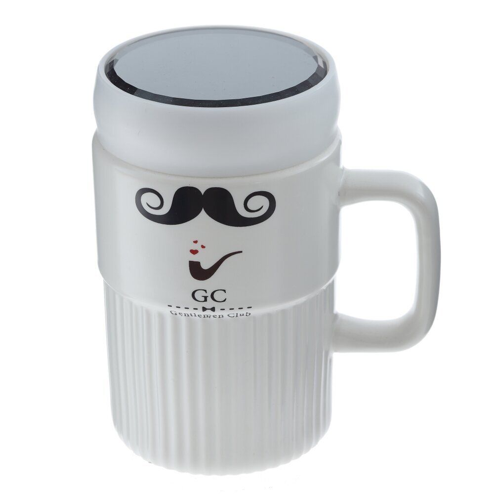 GAEM Кружка с крышкой, 300 мл, L11 W7 H13 см, 300в.