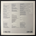 Elton John ‎– A Single Man (США 1978г.) Т