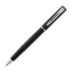 Подарочный набор Перьевая ручка Waterman GRADUATE ALLURE, цвет: черный, перо: F с чехлом