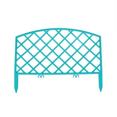 Бирюзовое декоративное ограждение ROMANIKA (44х35 см) - 5 секций (Цвет: бирюзовый)