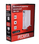 Масляный радиатор Ресанта ОМ-12Н