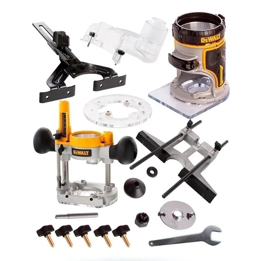 Аккумуляторный комбинированный фрезер DEWALT DCW604N, DCW604N-XJ