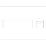 Полка Boheme Space 10966-W white