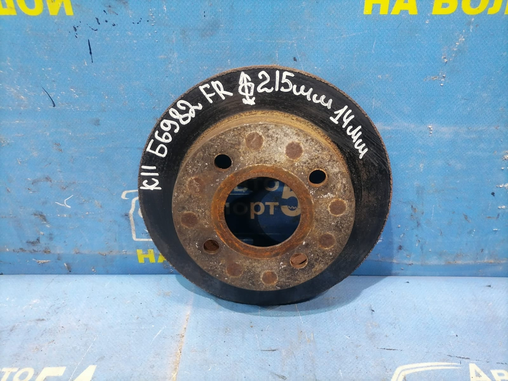 Диск тормозной передний NISSAN MARCH 1997-2002