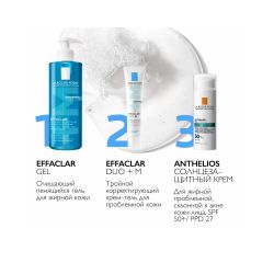 La Roche-Posay Effaclar Gel Очищающий гель для жирной кожи, 400 мл