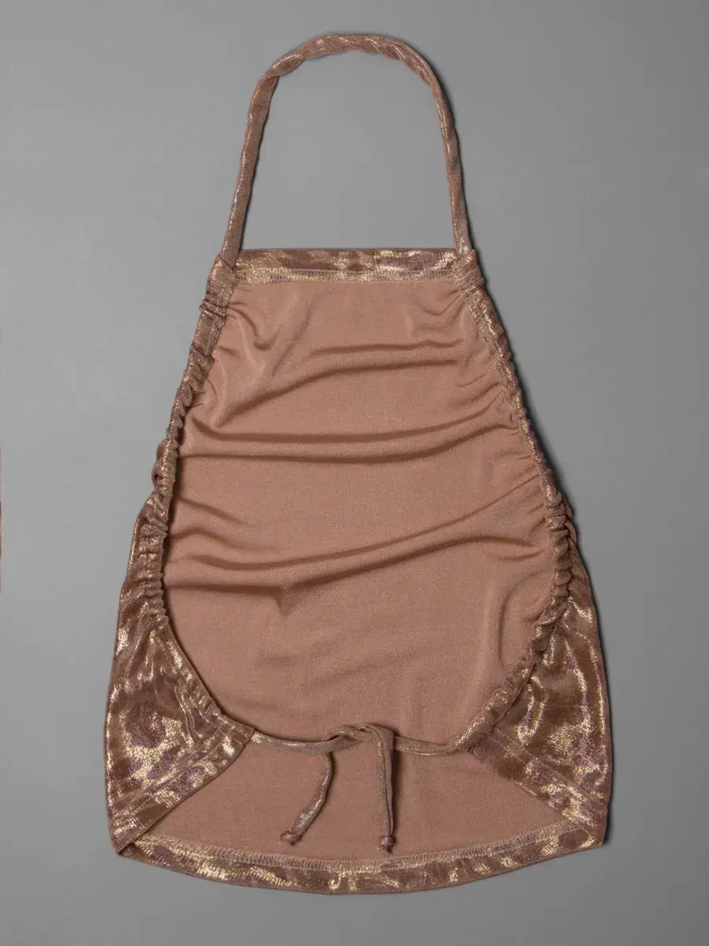 Летний топ для девочки на завязках