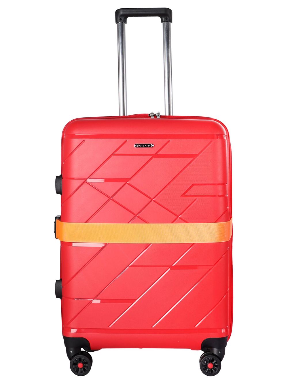 Чемодан 463 / С ремнем / Полипропилен