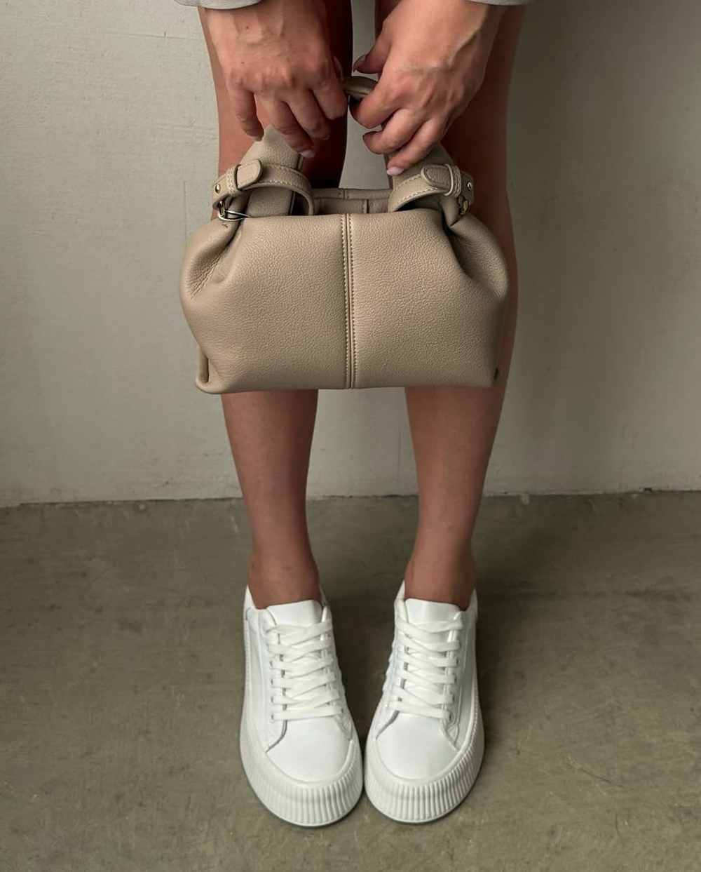 Кеды из натуральной кожи