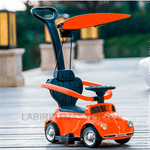 Детский электромобиль "Volkswagen Beetle" JQ618, оранжевый