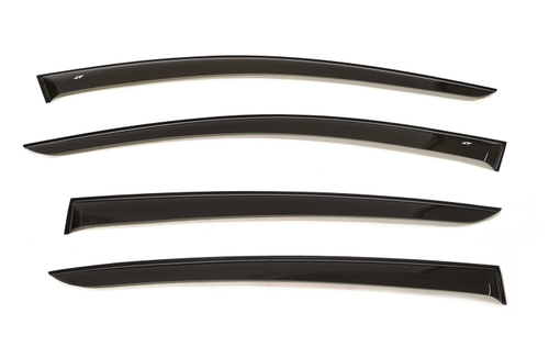 Дефлекторы боковых окон Cobra Tuning на Renault Fluence седан 2010 арт.R11510