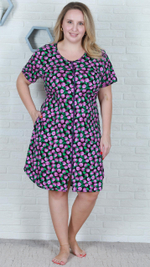 128500 Халат женский, микс (54/56)