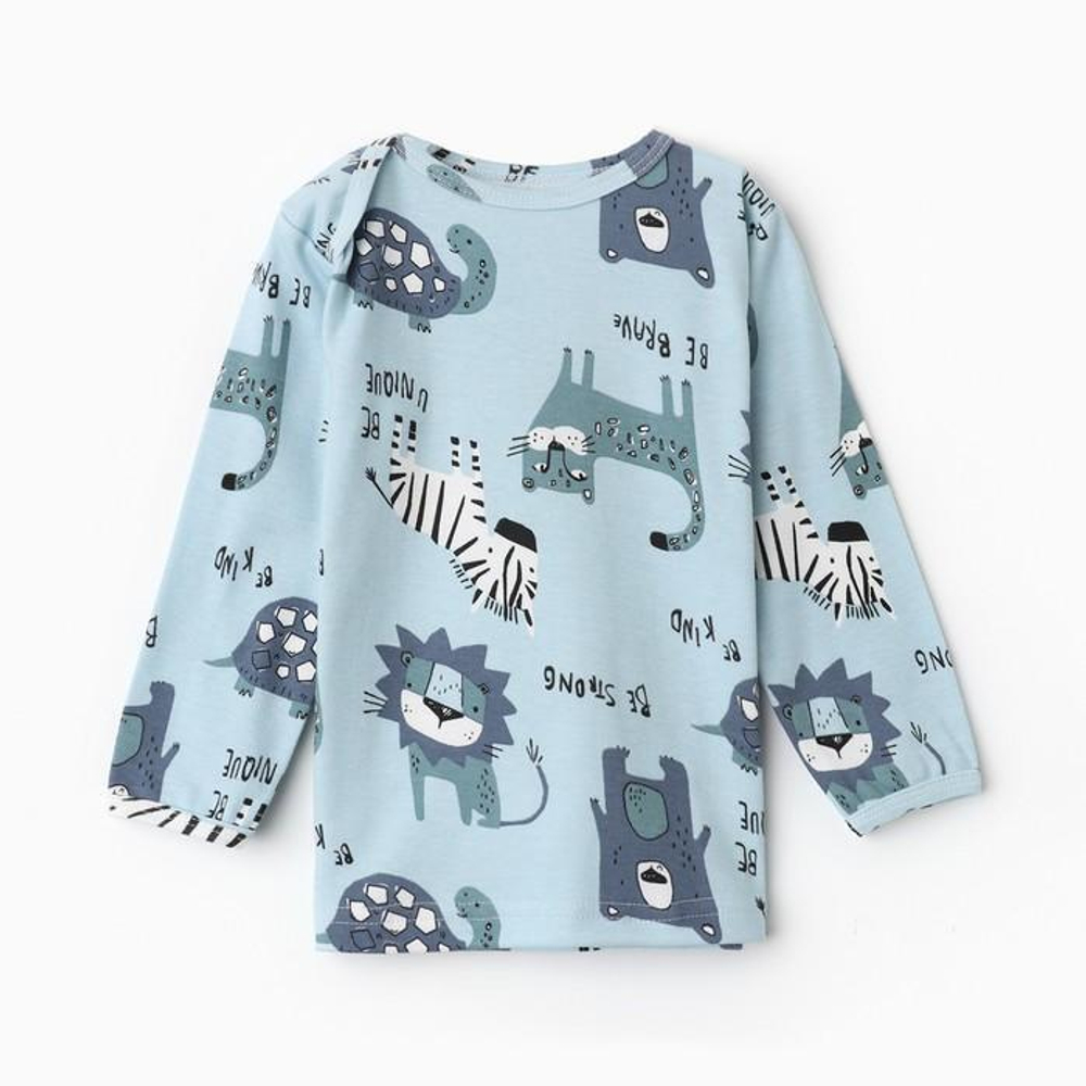 Кофточка для мальчиков длин.рукав 0406 И, be strong, р. 86 см 9758560