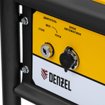 DENZEL Генератор бензиновый PS-95EA-PRO 9,5кВт 230В 40л разъём ATS электрический стар