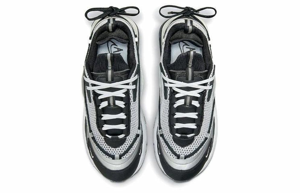 Кроссовки Nike Air Max Furyosa Nrg "Silver And Black" (Женская размерная сетка)