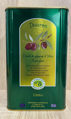 Оливковое масло рафинированное Douzenis 3л, ж/б, Греция