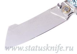 Нож NL Knives Drakkar Дамаск Зуб Мамонтафотография - 2