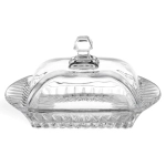 МАСЛЕНКА "MUZA CRYSTAL" 17,5*10,5 СМ. ВЫСОТА=9 СМ