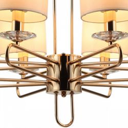 Подвесная люстра ILLUMICO  IL6196-8P-17 GD