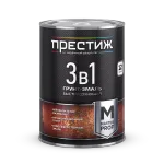 ГРУНТ- ЭМАЛЬ ПО РЖАВЧИНЕ СИНЯЯ 0,9 КГ (14) "ПРЕСТИЖ"