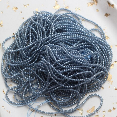 сглш25-сер Стекло гладкое 2,5мм, серый, нить 36см