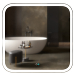 Зеркало MIXLINE "Стив-2" 700*685 (ШВ) сенсорный выключатель, светодиодная подсветка + подогрев