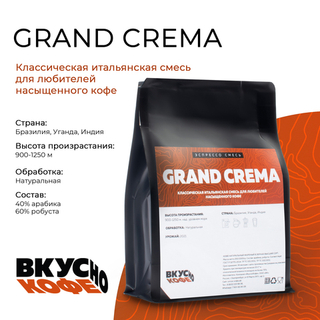 Эспрессо-смесь Grand Crema