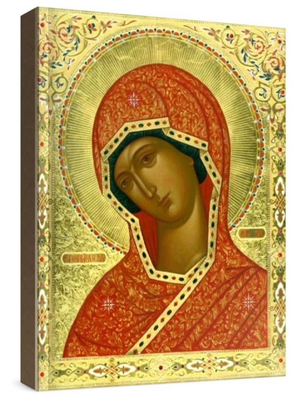 Огневидная икона БМ (рукописная)