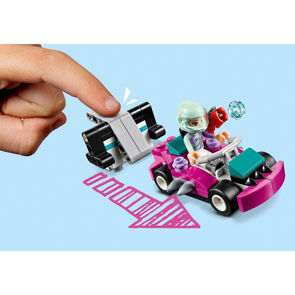 LEGO Friends: Мастерская по тюнингу автомобилей 41351 — Friends Tuning Shop — Лего Френдз Друзья Подружки