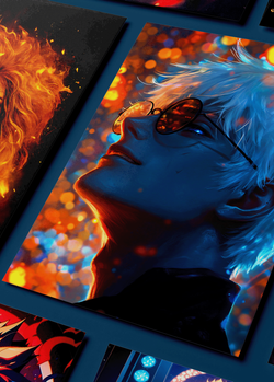 Картина на стену на металле от MetallSubArt "Магическая битва"