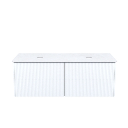 Тумба подвесная IDDIS Aiger, со столешницей, 120 см, белый, AIG12W0i95K