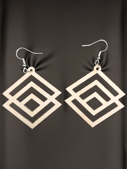 Серьги Геометрия