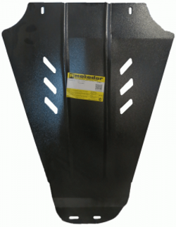 Защита картера Двигателя, КПП. 2 мм, Сталь. для Nissan Skyline 2001-2004 MOTODOR.01451