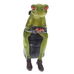 GAEM Фигурка декоративная "Лягушка", L6 W8,5 H14 см