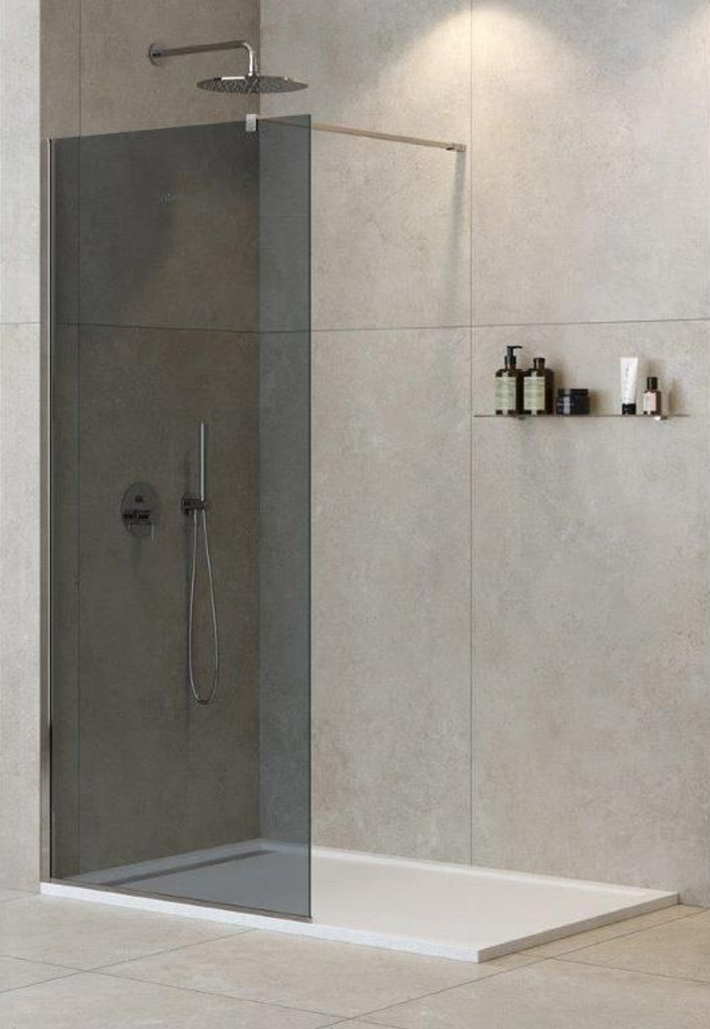 Душевая перегородка Cezares LIBERTA-L-1-110-120-GR-Cr